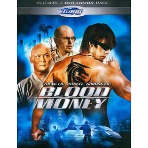 Blood Money Blu-ray/DVD, 2-Disc Action Movie Widescreen ft. Pitbull, Sealed